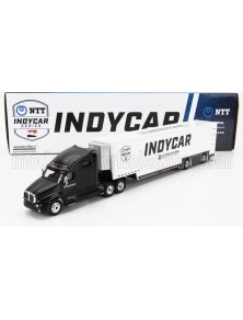 KENWORTH - T2000 TRUCK INDY CAR SERIES CAR TRANSPORTER 2020 - BLACK WHITE