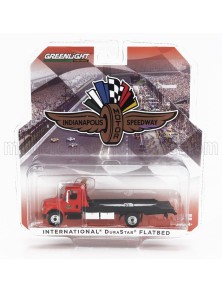 INTERNATIONAL - DURASTAR 4400 CAR TRANSPORTER INDIANAPOLIS MOTOR SPEEDWAY 2008 - RED BLACK