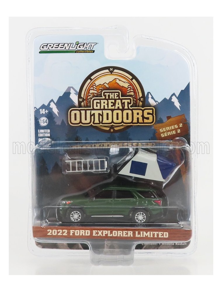 FORD USA - EXPLORER LIMITED 2022 - THE GREAT OUTDOORS - GREEN