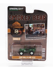 JEEP - WILLYS MB OPEN 1945 - SMOKEY BEAR - GREEN