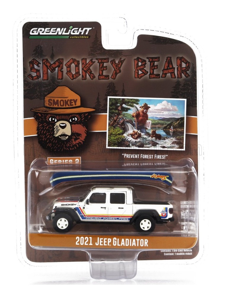 JEEP - GLADIATOR PICK-UP 2021 - SMOKEY BEAR - WHITE