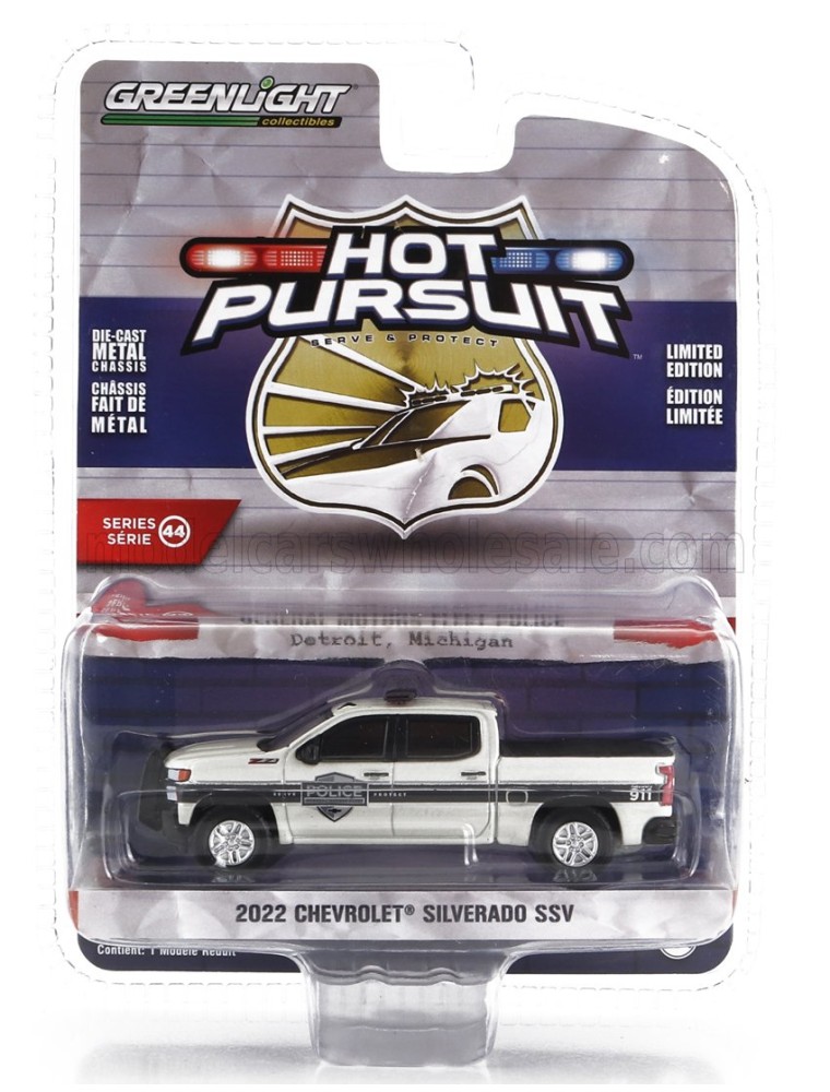 CHEVROLET - SILVERADO PICK-UP SSV POLICE 2022 - WHITE