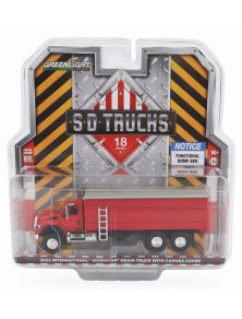 INTERNATIONAL - WORKSTAR TRUCK WITH CANVAS COVER 3-ASSI 2022 - RED