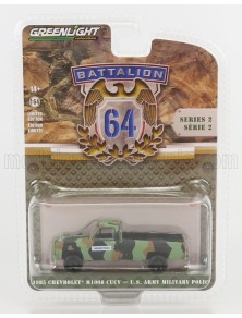 CHEVROLET - M1008 PICK-UP OPEN CUCV MILITARY POLICE 1985 - CAMOUFLAGE