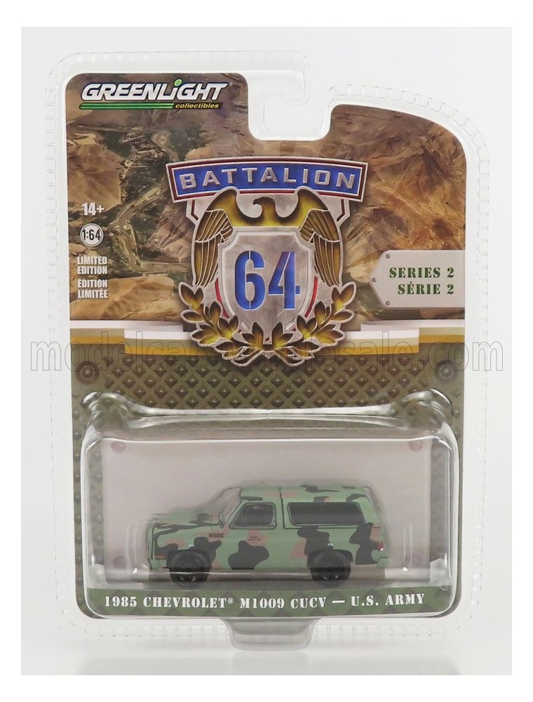 CHEVROLET - M1009 CUCV US ARMY 1985 - MILITARY CAMOUFLAGE