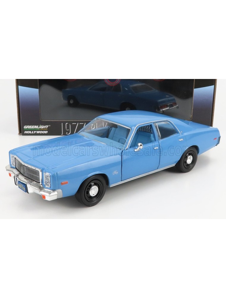 PLYMOUTH - FURY 1977 - CHRISTINE MOVIE - DETECTIVE RUDOLPH JUNKINS - LIGHT BLUE