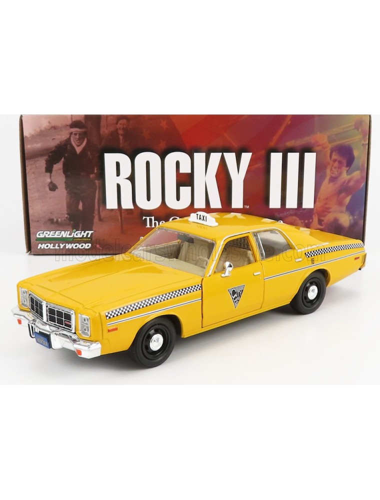 DODGE - MONACO TAXI CITY CAB CO 1978 - ROCKY III MOVIE - YELLOW