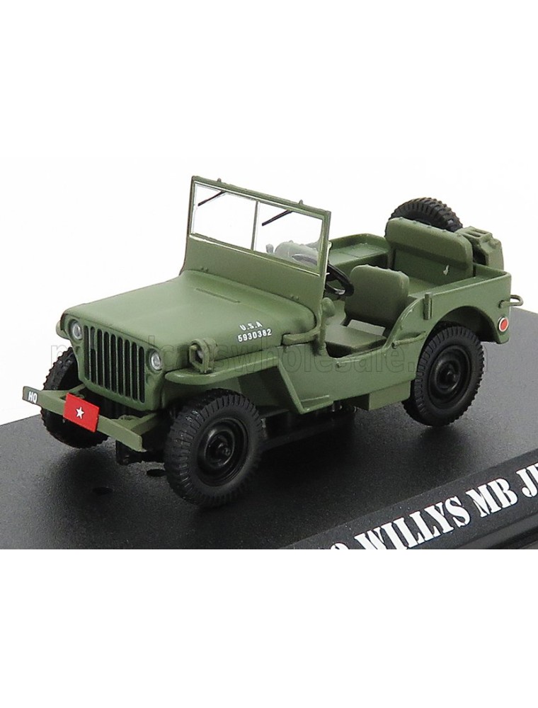 JEEP - WILLYS MB OPEN 1942 - M-A-S-H - MILITARY GREEN