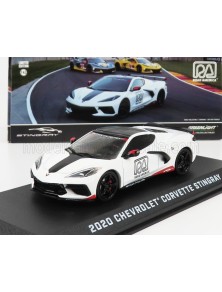 CHEVROLET - CORVETTE C8 OFFICIAL PACE CAR ROAD AMERICA 2020 - WHITE