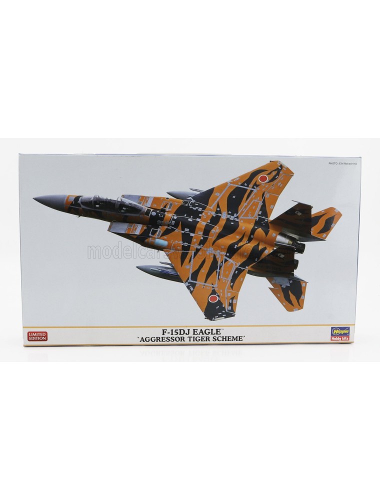 McDONNEL DOUGLAS - F-15DJ EAGLE AGGRESSOR TIGER SCHEME MILITARY AIRPLANE 1988 - /