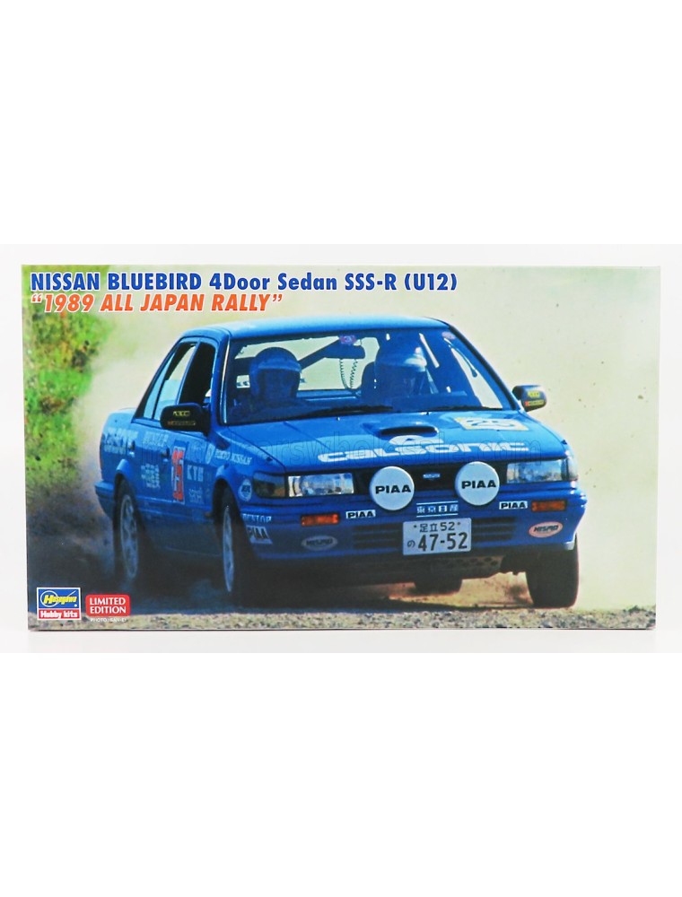 NISSAN - DATSUN BLUEBIRD SEDAN SSS-R (U12) TEAM CALSONIC RALLY JAPAN 1989 - N 25 - N 23 - /