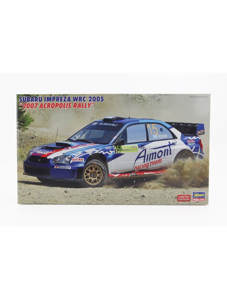 SUBARU - IMPREZA WRC TEAM AIMONT RACING N 15 RALLY ACROPOLIS 2007 A.VOVOS - E.EM - /