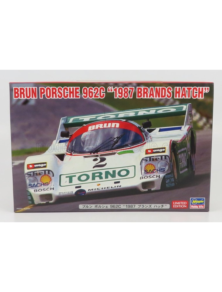 PORSCHE - 962C TEAM BRUN N 2 BRANDS HATCH 1987 J.MASS - O.LARRAURI - /