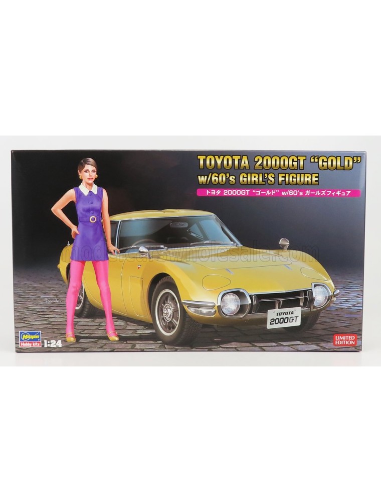 TOYOTA - 2000GT WITH GIRL FIGURE 1967 - /