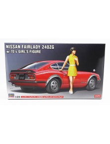 NISSAN - FAIRLADY 240ZG COUPE WITH 70s GIRL FIGURE 1972 - /