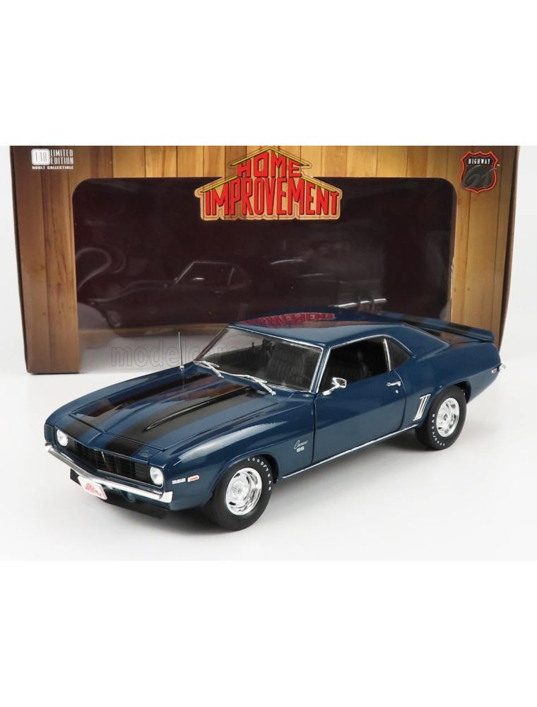 CHEVROLET - CAMARO SS COUPE 1969 - THE IMPROVEMENT 1991-1999 - BLUE BLACK