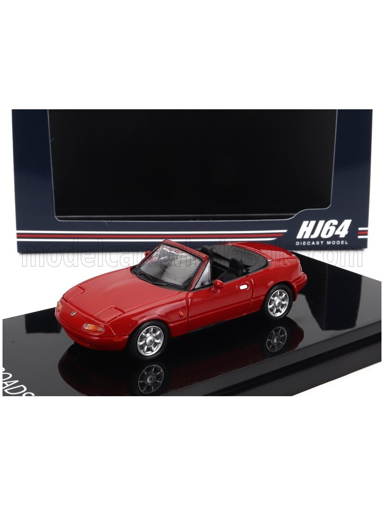 MAZDA - EUNOS (MX5) SPIDER ROADSTER 1989 - RED