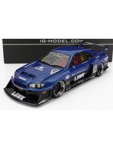 NISSAN - SKYLINE LB-ER34 N 5 SUPER SILHOUETTE LBWK 1996 - BLUE BLACK