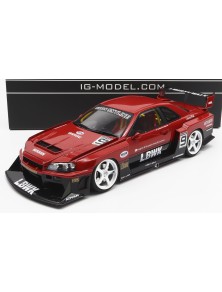 NISSAN - SKYLINE LB-ER34 N 9 SUPER SILHOUETTE LBWK 1996 - RED BLACK