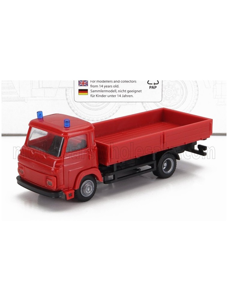 ALFA ROMEO - A19 TRUCK CASSONATO SPONDE BASSE 1973 - RED