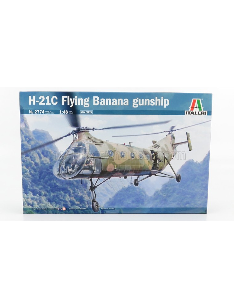 PIASECKI - H21-C FLYNING BANANA GUNSHIP HELICOPTER MILITARY 1952 - /