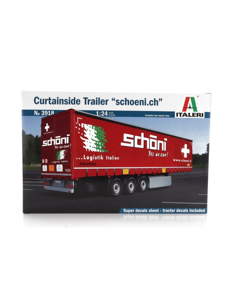 TRAILER - TRAILER FOR TRUCK - RIMORCHIO TELONATO - CHOENI.CH TRANSPORTS - /