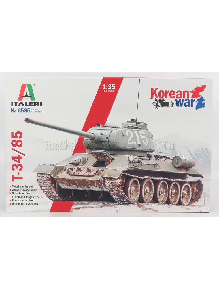 KAMPFPANZER - T-34/85 MILITARY TANK KOREAN WAR 1944 - /