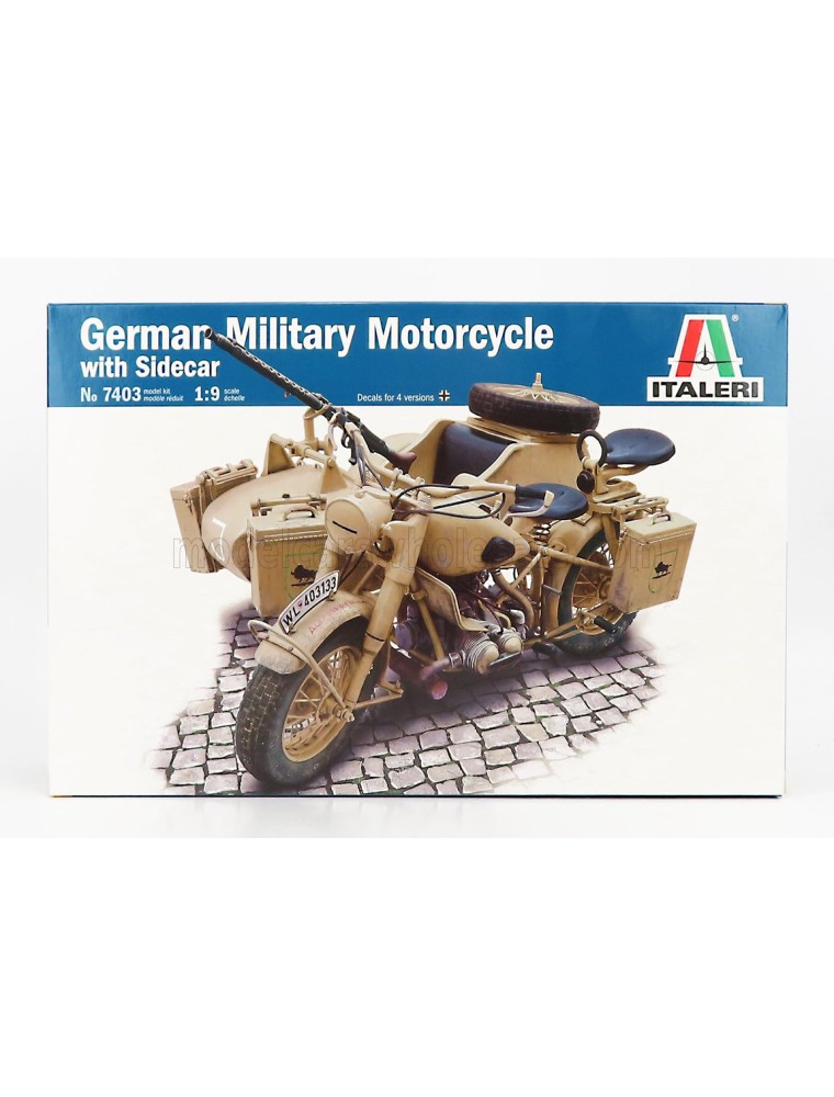 BMW - R75 WITH SIDECAR GERMAN MILITARY 1941 - /