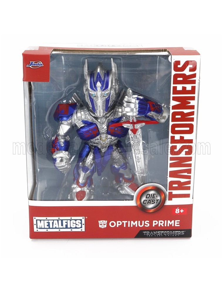 FIGURES - OPTIMUS TRANSFORMERS- CM. 10.5 - BLUE SILVER