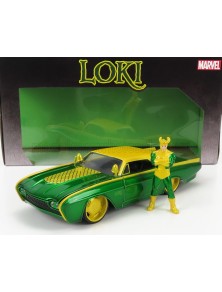 FORD USA - THUNDERBIRD WITH MARVEL LOKI 1963 - GREEN YELLOW