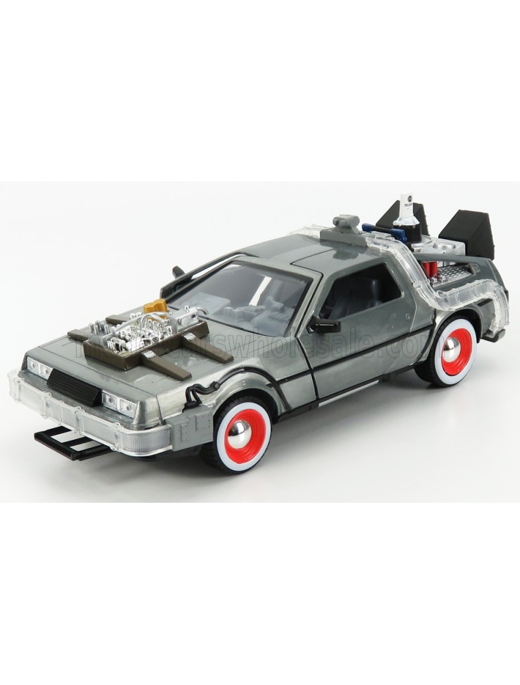 DE LOREAN - TIME MACHINE - BACK TO THE FUTURE 3 - RITORNO AL FUTURO 3 - SILVER