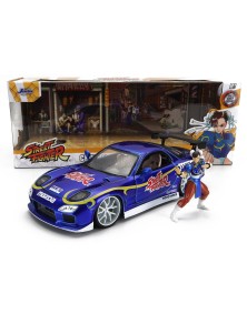 MAZDA - RX-7 WITH CHUN-LI FIGURE 1993 - BLUE