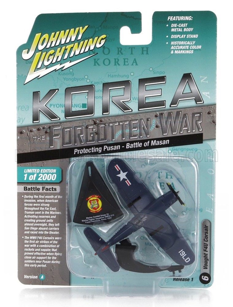 CHANCE VOUGHT - CORSAIR F4U1A MILITARY AIRPLANE 1942 - BLUE