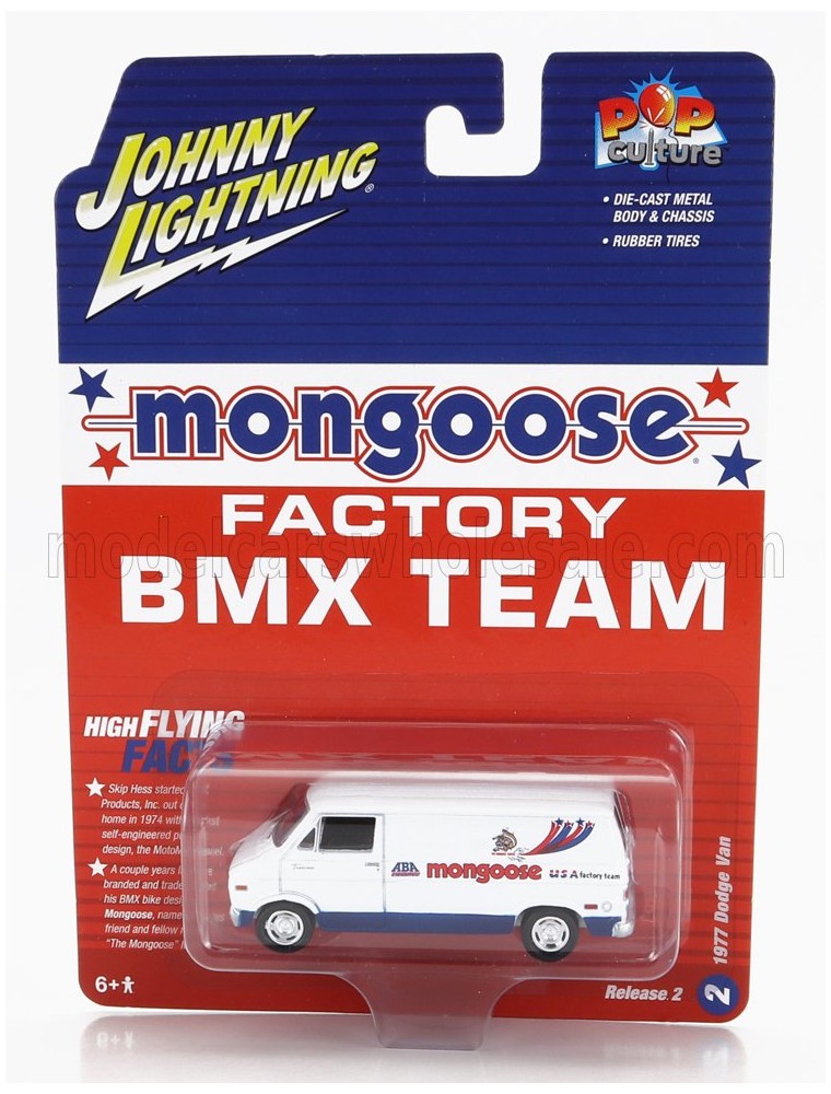 CHEVROLET - G20 VAN MONGOOSE 1976 - WHITE