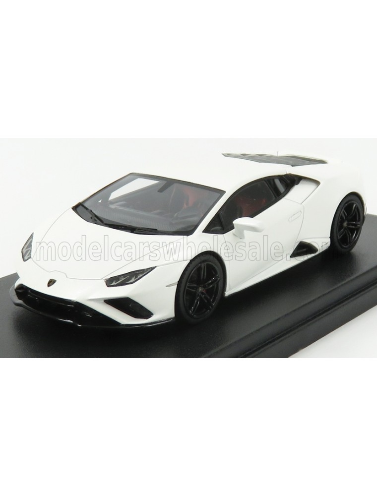 LAMBORGHINI - HURACAN EVO RWD 2019 - BIANCO CANOPUS - MATT PEARL WHITE