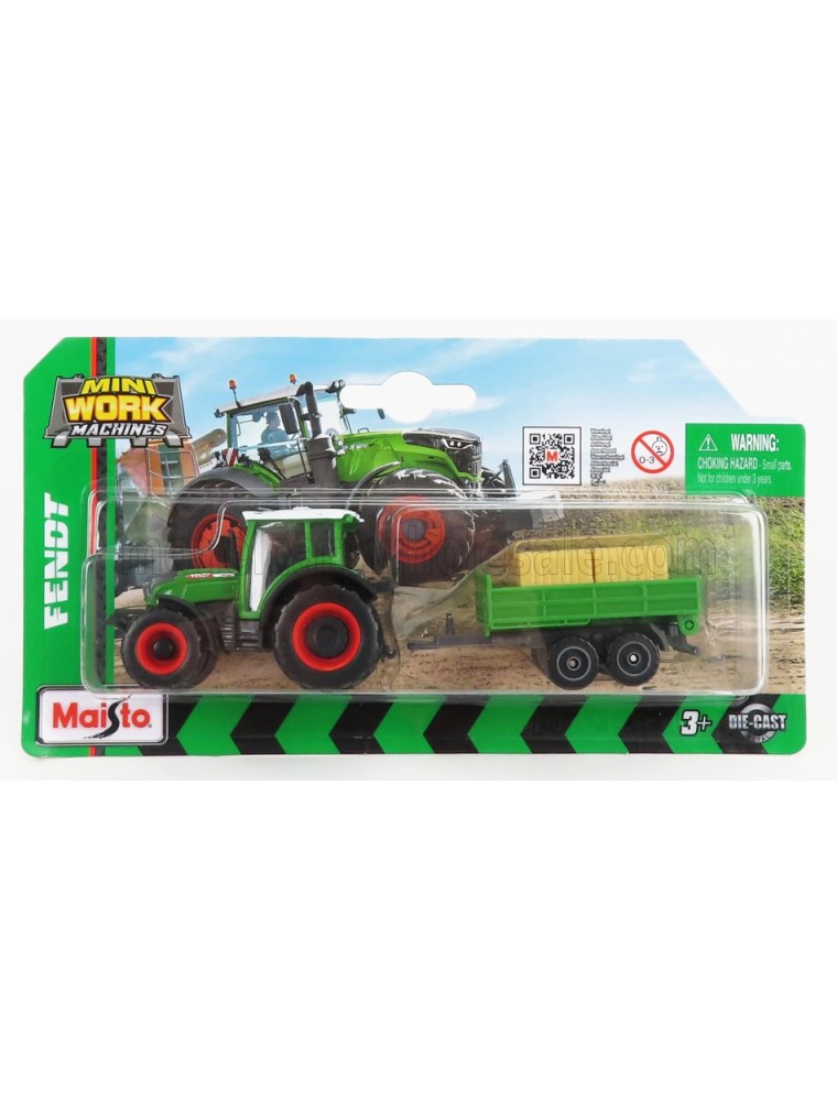 FENDT - 209 VARIO TRACTOR WITH TRAILER 2022 - GREEN