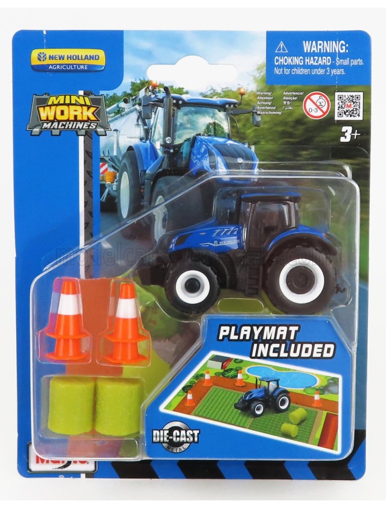 NEW HOLLAND - T7-315 TRACTOR WITH ACCESSORIES 2018 - BLUE