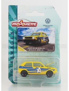 VOLKSWAGEN - GOLF MKI GTi N 7 RACING 1976 - YELLOW BLUE