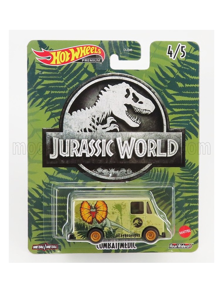 TRUCK - COMBAT MEDIC VAN - JURASSIC WORLD - GREEN