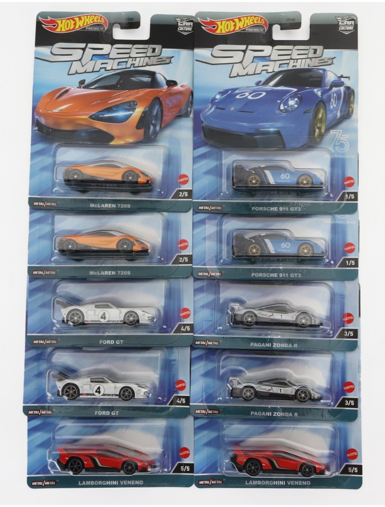 LAMBORGHINI - SET ASSORTMENT 10 PIECES - VARIOUS