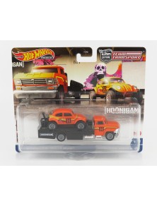 VOLKSWAGEN - HORIZON TRUCK WITH BAJA BEETLE 1955 - ORANGE BLACK