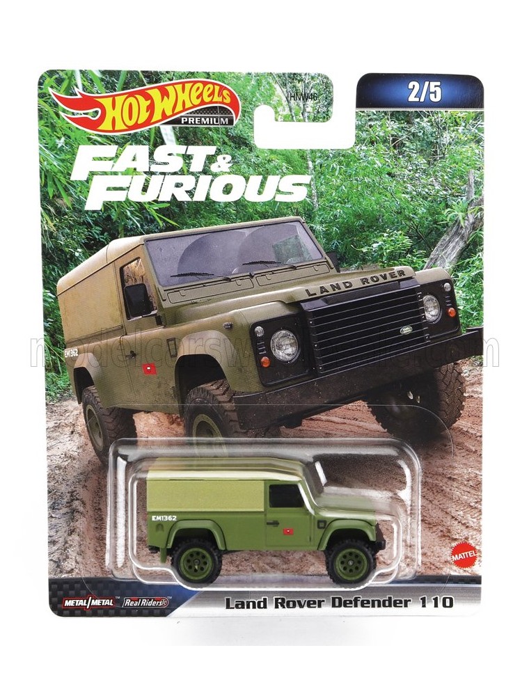 LAND ROVER - DEFENDER 110 1999 - FAST & FURIOUS - MILITARY GREEN