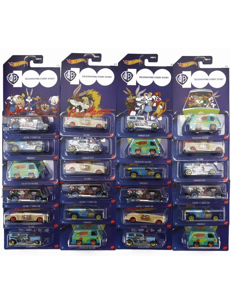 DODGE - SET ASSORTMENT 24 PIECES LOONEY TUNES - VARIOUS