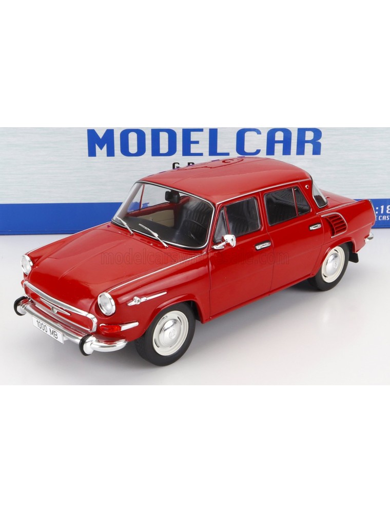 SKODA - 1000 MB 1966 - RED