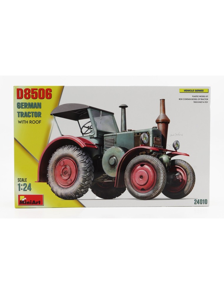 LANZ - BULLDOG D8506 GERMAN TRACTOR WITH ROOF 1949 - /