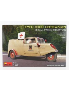 TEMPO - A400 VAN LIEFERWAGEN 3-WHEELS AMBULANCE MILITARY 1962 - /