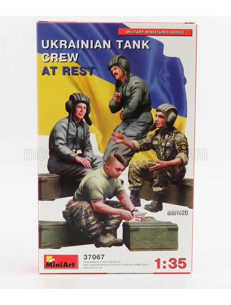 FIGURES - SOLDATI - SOLDIERS MILITARY UKRAINIAN TANK - /