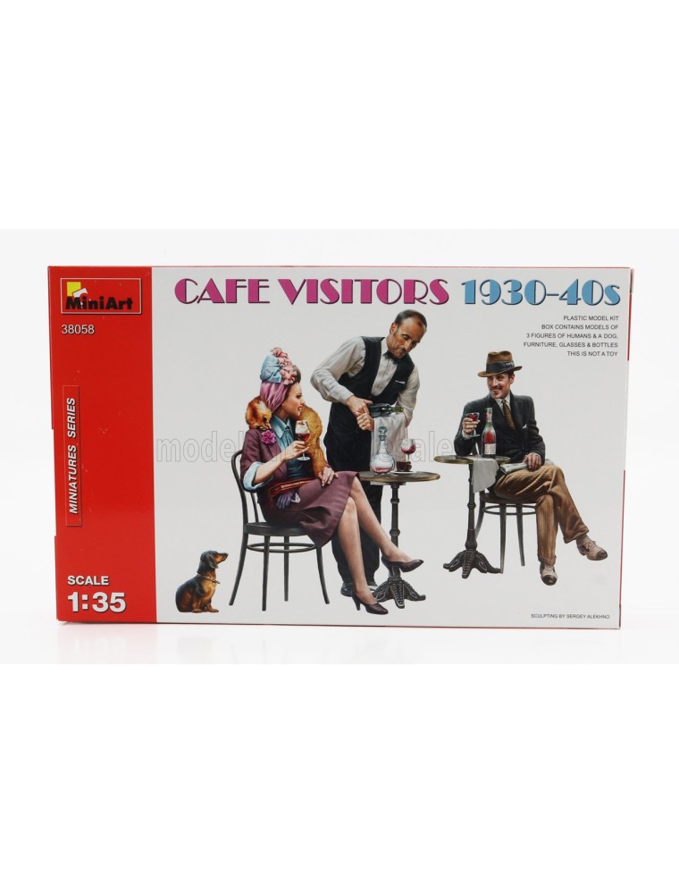 FIGURES - CAFE VISITORS 1930-1940 - /