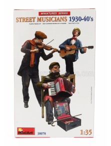 FIGURES - STREET MUSICIANS 1930-1940 - /