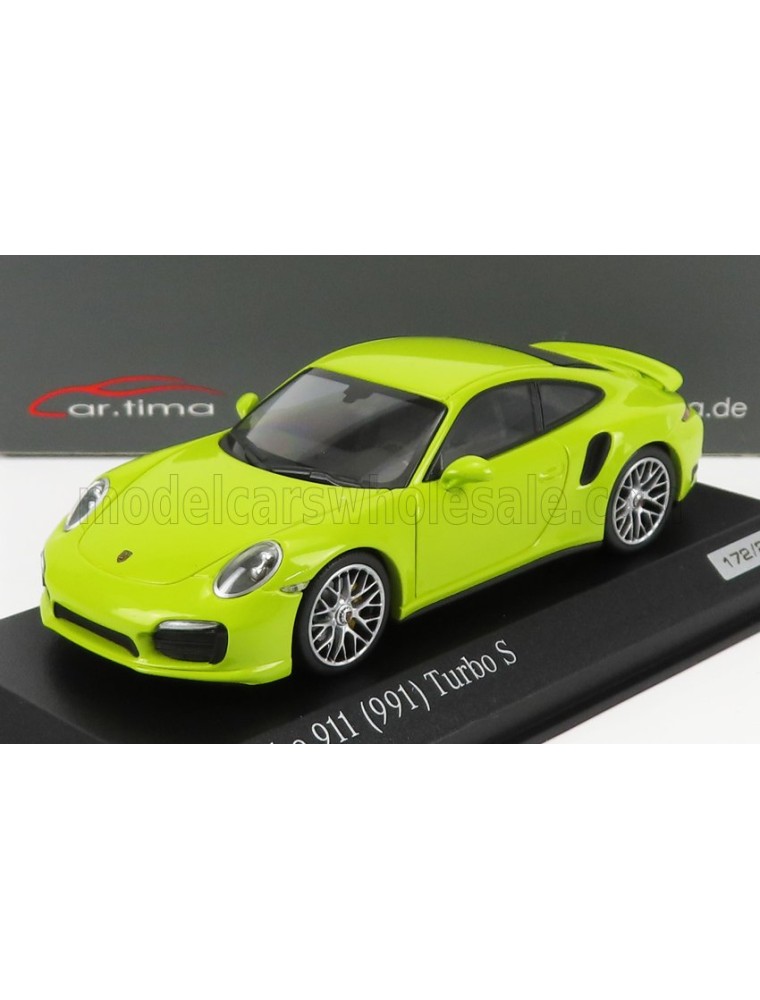 PORSCHE - 911 991 TURBO S 2014 - LIGHT GREEN